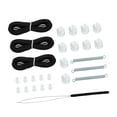 thumbnail image 5 of funtasica RV Pleated Shade Repair Kit Repair and Maintain Lightweight Trailer Replacement Hardware Accessories RV Repairing Kit Black, 5 of 8