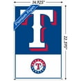 thumbnail image 3 of MLB Texas Rangers - Logo 22 Wall Poster with Push Pins, 14.725" x 22.375", 3 of 5