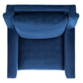 thumbnail image 4 of SAFAVIEH Astrid Mid-Century Modern Arm Chair, Navy, 4 of 7
