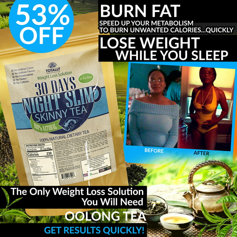 Totally Products Night Slim Skinny Tea (30 Tea Bags) 1-pack 