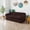 CHOCOLATE, variant on Double leaf textured sofa cover, fabric protection, pet friendly, beautiful, easy to clean, non slip, waterproof, beautifying sofa, used in living room and bedroom