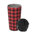 thumbnail image 2 of KLL Christmas With Snowflakes Pattern Stainless Steel Vacuum Insulated Tumbler - Carry Insulated Coffee Mug - Reusable Insulated Cold Brew Iced Coffee Cup Thermos, 2 of 8