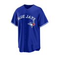 thumbnail image 2 of Camiseta de béisbol de los Toronto Blue Jays para hombre GUERRERO JR.27# BICHETTE 11# Camiseta azul marino con nombre de jugador para adultos, 2 of 4
