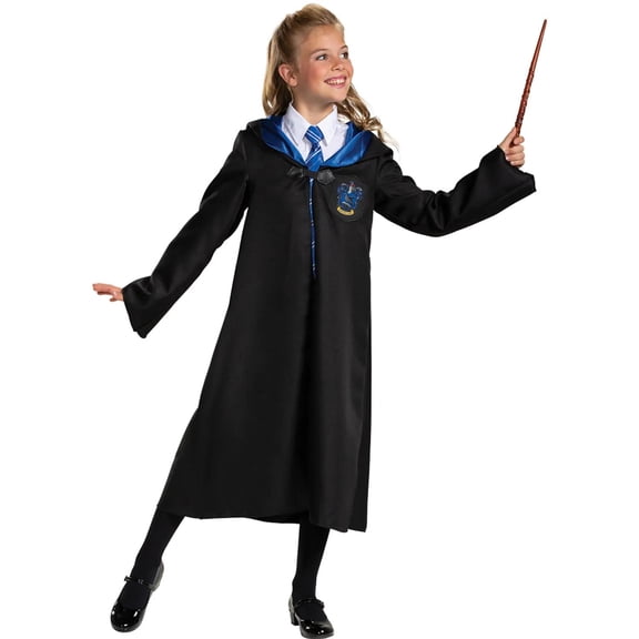 Disguise Kids' Deluxe Harry Potter Ravenclaw Robe Costume - Size 4-6