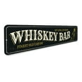 thumbnail image 3 of Old Whiskey Bar Novelty Decor, Metal Wall Sign - 4x18 Inches, 3 of 4