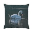 thumbnail image 2 of Ahgly Company Coussin d'Extérieur Animaux Cygne, 18 Pouces par 18 Pouces, 2 of 6
