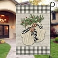 thumbnail image 2 of Christmas Garden Flags Linen Printed Outdoor Patio Decorations Creative Small Flags Double Printing, 2 of 5