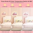 thumbnail image 2 of Indoor Wall Light, Modern Cloud Shape Wall Light, Warm White-Natural White-Cool White Tri-Color Wall Light for Children's Bedroom, 2 of 5