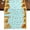 Blue, variant on Blue Dessert Cake Burlap Cotton Table Runner 13x36 Inches Short, Modern Delicious Candy Watercolor Farmhouse Table Runners, Outdoor Dining Table Decor for Baby Shower/Party/Wedding