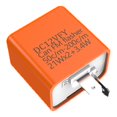 thumbnail image 1 of Indicador de señal de giro de relé de frecuencia de 12 V, intermitente de motocicleta de alta potencia (naranja) Tmvgtek Accesorios para autos y motos, 1 of 3