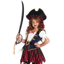 Leg Avenue Caribbean Pirates of the Caribbean Halloween Fancy-Dress Costume for Child, Little Girls S (5-6)