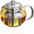 thumbnail image 1 of Glass Teapot Kettle - Removable Stainless Steel Infuser - Great for Blossom and Loose Leaf Teapots, 1 of 4