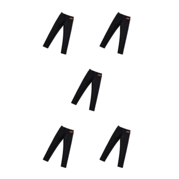 Leggings Eigraketly cálidos forro polar mujer Pantalones invierno acogedores Negro S Type2 NO2