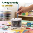 thumbnail image 6 of BAZIC Products Electric Pencil Sharpener, Battery Powered, Dual Holes Portable Sharpeners for Standard No 2 Pencils (6-8mm) and Jumbo Pencils (8-12mm), 6 of 7