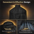 thumbnail image 6 of Heavy Duty 210D Waterproof Large Grill Cover, Outdoor Ceramic Smoker Cover with Vents & Handles, 6 of 7