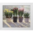 thumbnail image 1 of Strube, Ling 14x12 White Modern Wood Framed Museum Art Print Titled - Spring Gathering, 1 of 4