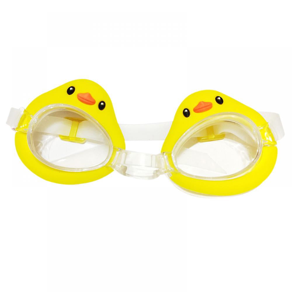 Kids Children Silicone Waterproof Anti Fog Swim Swimming Pool Goggles Glasses Q 
