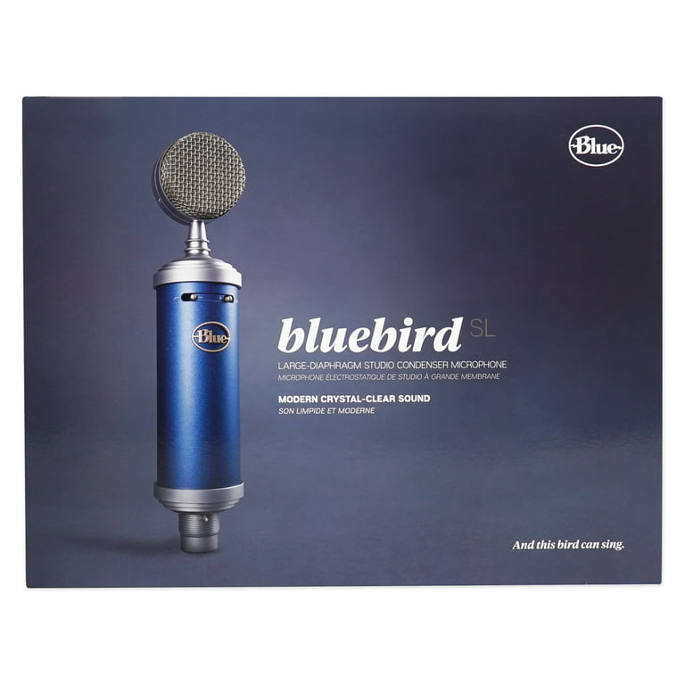 Blue Bluebird SL Studio Condenser Recording Microphone  Mic+Shockmount+Headphones
