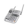 Panasonic KX-TG2257S - Cordless phone - answering system with caller ID - 2.4 GHz - single-line operation - silver