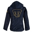 thumbnail image 2 of OLD SCHOOL SPORTS Pumas UNAM Chamarra Rompevientos Sport Azul/Dorado Mujer OLD SCHOOL SPORTS Pumas de la UNAM Pumas UNAM Sport repelente al agua, 2 of 4