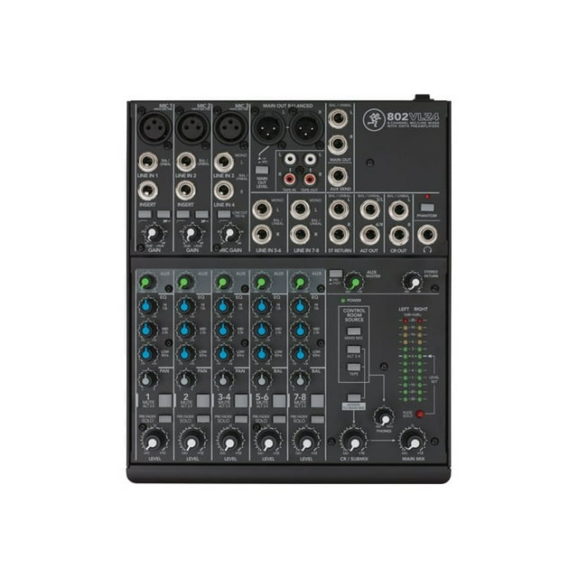 Mackie VLZ4 Series 802VLZ4 - Mélangeur Analogique - 8 Canaux
