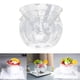 thumbnail image 4 of Transparent Glass Salad Bowl Fruit and Vegetable Bowl with Dry Ice Container (Middle Size), 4 of 6