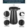 thumbnail image 3 of Taburete plegable aboutool XXL, 50 cm, extra ancho, 454 kg de capacidad, 3 of 8