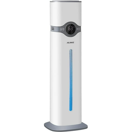 

Ultrasonic Humidifiers for Bedroom Large Room Home Top Fill Humidifiers Quiet Cool Mist Humidifiers of Large Tank Capacity (9L/2.3Gal) for 36 Hours Humidification 300mL/H Max Mist Output