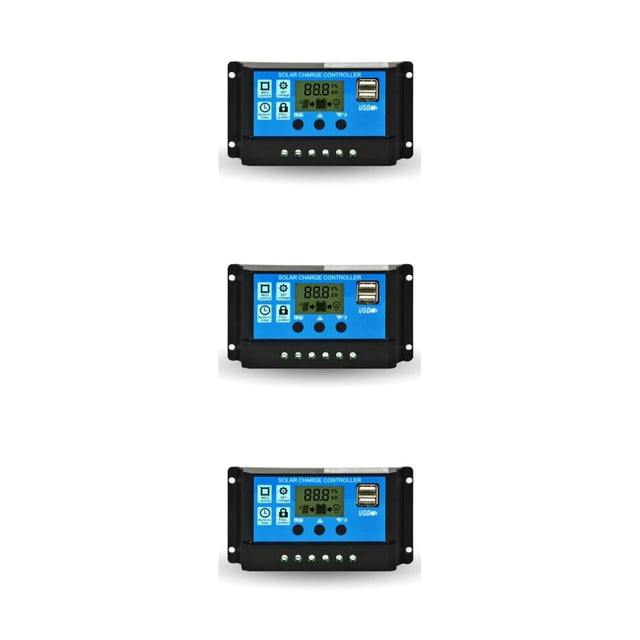 Inteprter Parámetro del controlador solar Panel de configuración de puerto USB dual inteligente Artesanía Suministros industriales Dispositivo de Type1 NO1