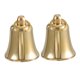 thumbnail image 5 of NUOLUX 2Ud Cascabeles Decorativos Dorados De Latón Con Sonido Farmhouse Para De Puertas, 5 of 8