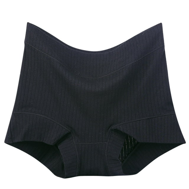 Womens Plus Size Underwear Cotton High Waisted Strech Soft Full Coverage Briefs Ladies Postpartum Panties