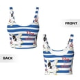 thumbnail image 4 of Yiaed Bulldog Friend Print Ladies Waistcoat Women Sports Vest Vest Sports Women Sports Top Yoga Vest for women-XX-Large, 4 of 8