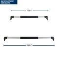 thumbnail image 2 of Leisure Coachworks RV Screen Door Cross Bar Adjustable Grab Handle, 2 of 5