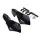 thumbnail image 1 of 1 par de protectores de manos de 22 mm para Kawasaki Z800 650 Wind Ninja 300 negro, 1 of 9