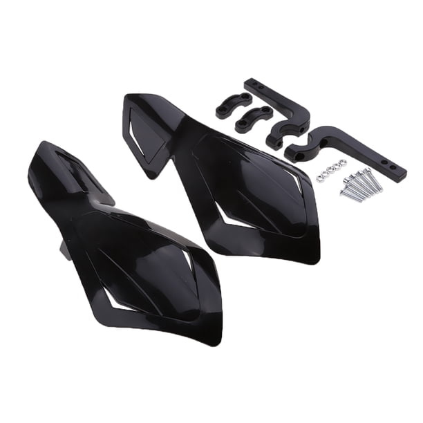 1 par de protectores de manos de 22 mm para Kawasaki Z800 650 Wind Ninja 300 negro