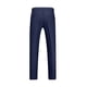 thumbnail image 3 of Pantalones de traje casuales con bolsillos y botones de color liso para hombre, 3 of 3
