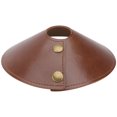 thumbnail image 1 of OULII Decorative Bedroom Lamp Shade PU Lampshade Brown 1Set, 1 of 7