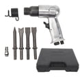 thumbnail image 2 of Pneumatic Hammer Tool,  Hammer Kit Pneumatic Chisel Drill Tool Power Hammer for Car Repair Brake Pad Rust Removal, 2 of 8