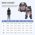 thumbnail image 4 of Rocae Patriotic Boxing Bear Art for Men's Pajamas Set Mens Pjs Sets Long Sleeve Button Down Sleepwear-X-Large, 4 of 7
