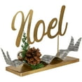 thumbnail image 4 of 13" Pine and Pine Cone with "NOEL" Tabletop Christmas Decor, 4 of 7