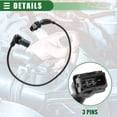 thumbnail image 6 of Unique Bargains Engine Camshaft Position Sensor Cam Position Sensor for BMW E83 X3 2004-2006 ABS NO.12141435350 Black, 6 of 6