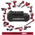 PowerSmart 20V 2.0Ah LithiumIon Replacement Battery, HighQuality, Longlasting Performance