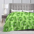 thumbnail image 4 of Cartoon Frog Throw Blanket Warm Lightweight Soft Cozy Warm Home Decoration for Family, 4 of 6