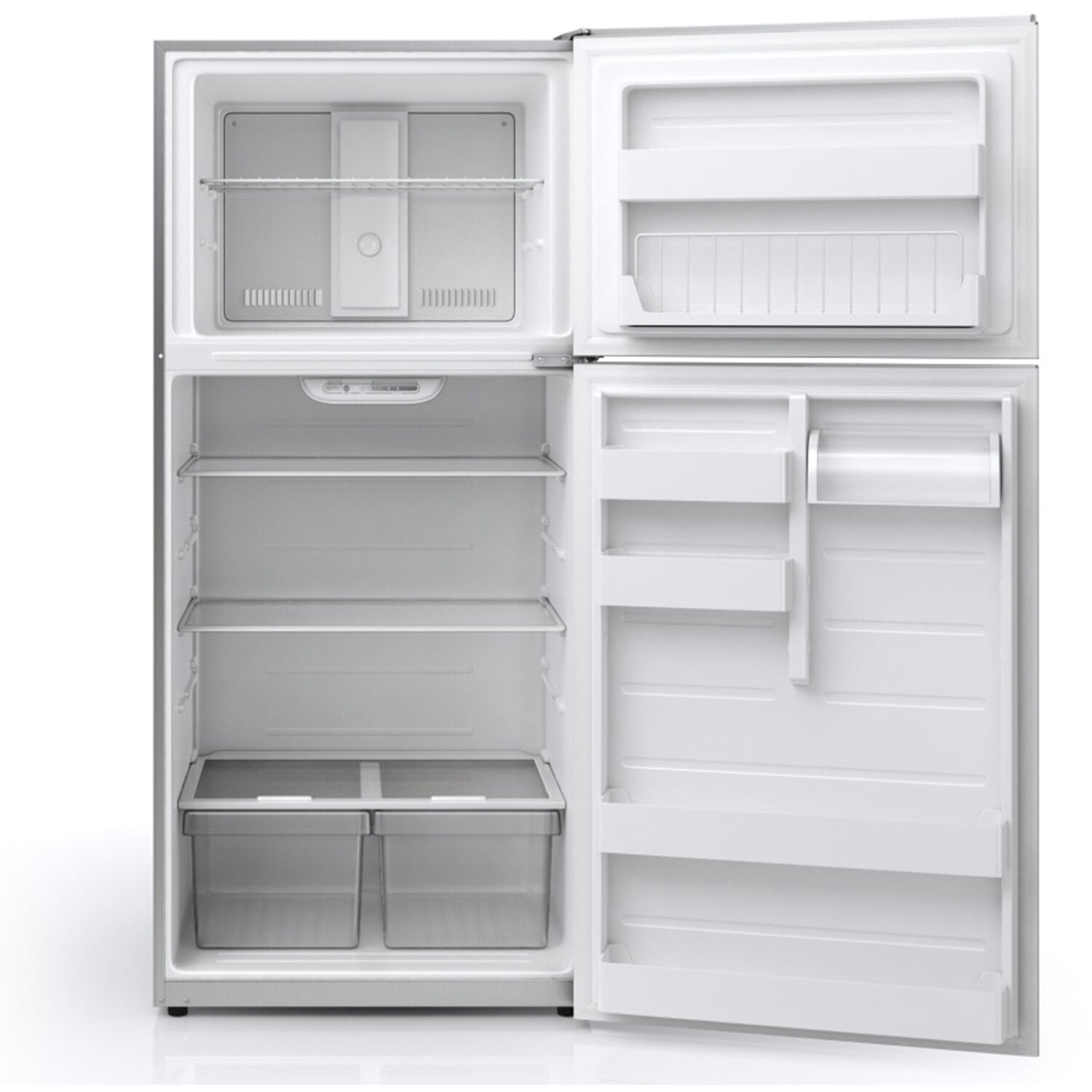 Midea 18Cu. Ft. Top Mount Refrigerator in Stainless Algeria Ubuy