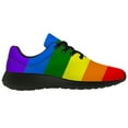 thumbnail image 4 of Customuart Pride Shoes Womens Rainbow Sneakers Size 14, 4 of 5