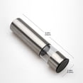 thumbnail image 3 of Electric Stainless Steel Pepper Grinder Automatic Mill With Ceramic Grinding Core For Black Pepper Sea Salt Spices Kitchen, 3 of 9