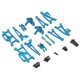 thumbnail image 2 of Piezas de repuesto coche teledirigido perfecl 1:14 14209 14210 azul, 2 of 8