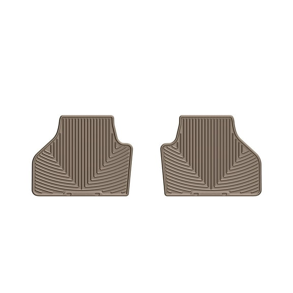 WeatherTech All-Weather Floor Mats compatible with BMW X3 35i, X4 28i, X3 28d, X3 28i, X4 35i, X4 M40i - 2nd Row, Tan
