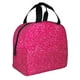 thumbnail image 2 of Easygdp Rose Red Glitter Bolsa Térmica Premium - Tela Oxford Impermeable, Gran Capacidad, Bolsillo Frontal, Unisex para Trabajo, Escuela, Actividades al Aire Libre y Picnics, 2 of 8