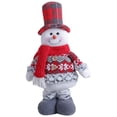 thumbnail image 1 of Adorno Alce Peluche Figuritas Telescópicas Muñeco Nieve Pie Felpa Recuerdos Fiesta Navidad Dibujos Animados Bonitos, 1 of 9